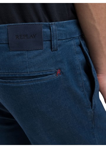 Replay BENNI REGULAR FIT CHINO HLAČE OD TRAPERA M9722A 881 804 - 11
