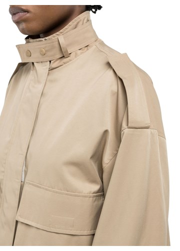 Replay BEŽ KRATKA JAKNA S MAXI DŽEPOVIMA - 6