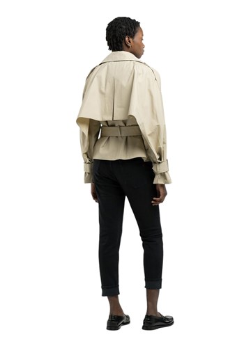 Replay BEŽ KRATKI BALONER OPUŠTENOG KROJA - 3