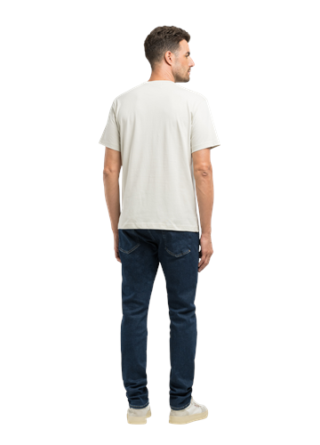 Replay BEŽ MAJICA OD ORGANSKOG PAMUKA S MAXI PRINTOM NA PRSIMA - 2