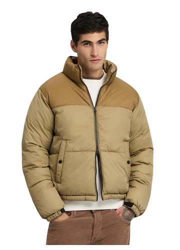 Replay BEŽ PODSTAVLJENA JAKNA S VISOKIM OVRATNIKOM - 2