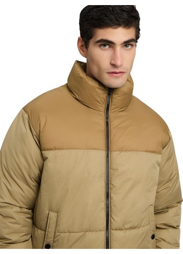 Replay BEŽ PODSTAVLJENA JAKNA S VISOKIM OVRATNIKOM - 5