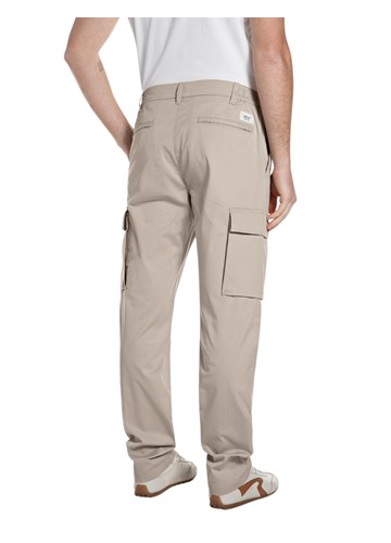 Replay BEŽ ADHANN CARGO HLAČE - 2