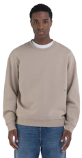 BEŽ EARTH MADE SWEATSHIRT S MINI NATPISOM - 3