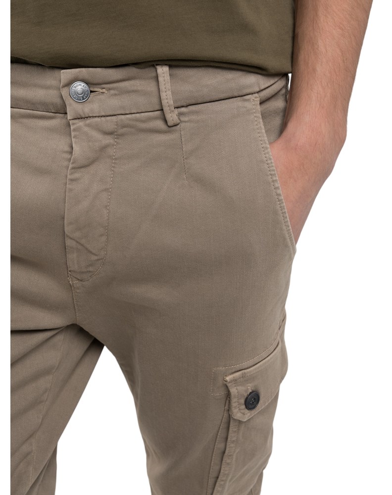 Replay BEŽ JAAN SLIM FIT CARGO JEANS M9649E 8366197 - 6