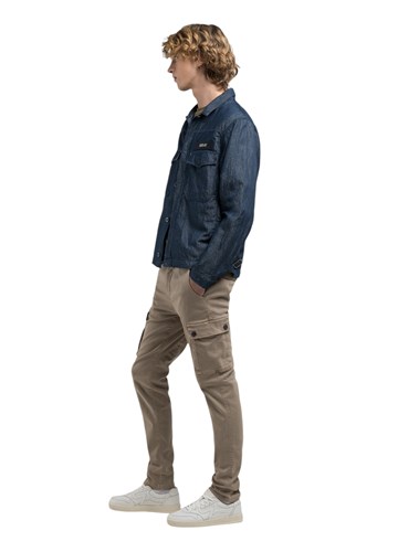 Replay BEŽ JAAN SLIM FIT CARGO JEANS M9649E 8366197 - 8