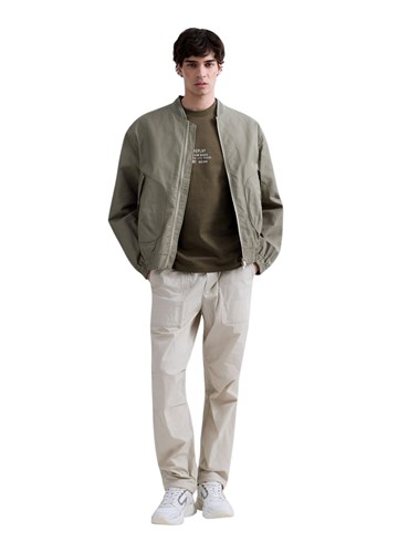 Replay BEŽ HLAČE OPUŠTENOG KROJA - 1