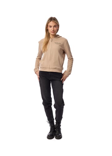 Replay BEŽ HOODIE S NATPISOM REPLAY NOT ORDINARY PEOPLE - 1