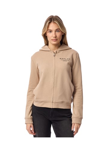 Replay BEŽ HOODIE S NATPISOM REPLAY NOT ORDINARY PEOPLE - 2