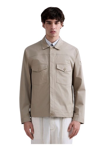 Replay BEŽ JAKNA OD PAMUČNOG KEPERA U REGULARNOM KROJU - 2