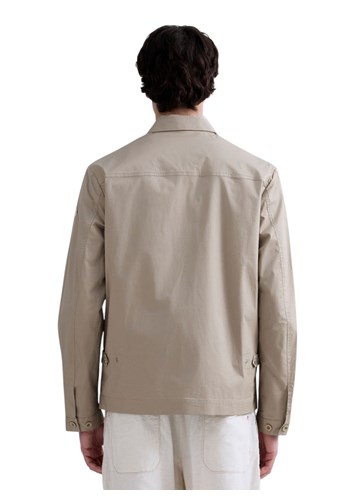 Replay BEŽ JAKNA OD PAMUČNOG KEPERA U REGULARNOM KROJU - 3