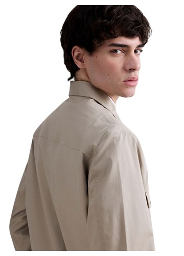 Replay BEŽ JAKNA OD PAMUČNOG KEPERA U REGULARNOM KROJU - 6