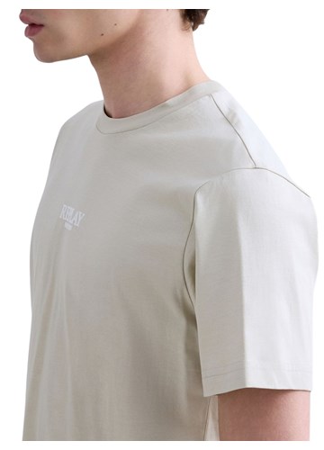 Replay BEŽ PAMUČNA MAJICA S 3D REPLAY LOGOM - 6