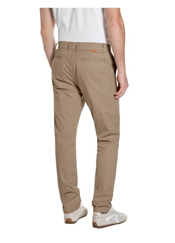 Replay BEŽ SLIM FIT CHINO PAMUČNE HLAČE - 2
