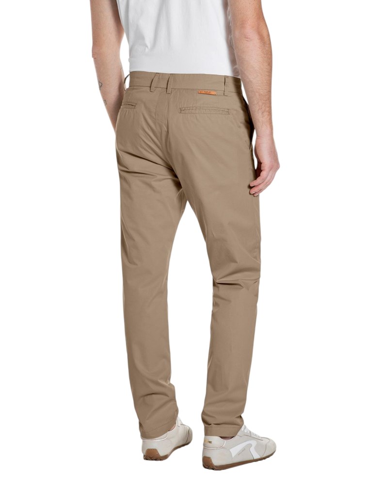 Replay BEŽ SLIM FIT CHINO PAMUČNE HLAČE - 2