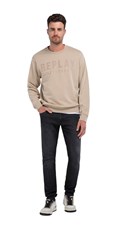 BEŽ SWEATSHIRT REPLAY ATTITUDE - 1