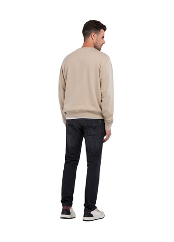 Replay BEŽ SWEATSHIRT REPLAY ATTITUDE - 2