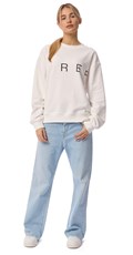 BEŽ SWEATSHIRT S OBOSTRANIM NATPISOM REPLAY - 1