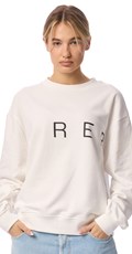 BEŽ SWEATSHIRT S OBOSTRANIM NATPISOM REPLAY - 2