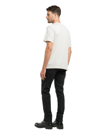 M3204  2660 Replay bijela majica od džerseja s izblijedjelim natpisom Replay bijela majica od džerseja s izblijedjelim natpisom