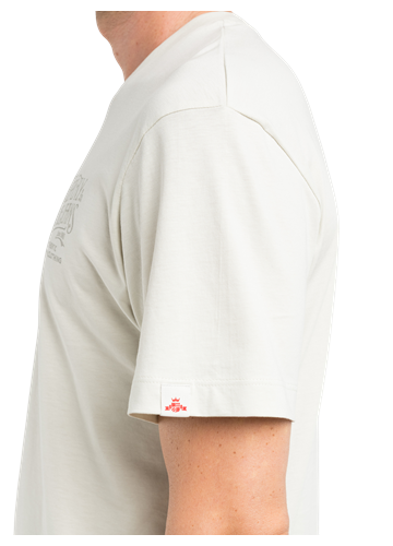 Replay BIJELA MAJICA OD DŽERSEJA S IZBLIJEDJELIM NATPISOM - 4