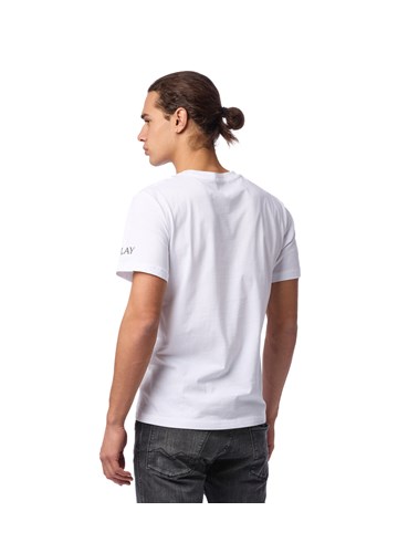 Replay BIJELA MAJICA S MINI REPLAY ARCHIVE LOGOTIPOM  - 4