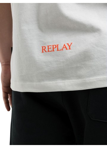 Replay BIJELA MAJICA S NATPISOM DREAMCHASER - 5