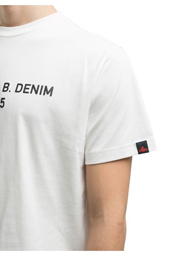 Replay BIJELA MAJICA S PRINTOM LOT REPLAY DENIM - 4