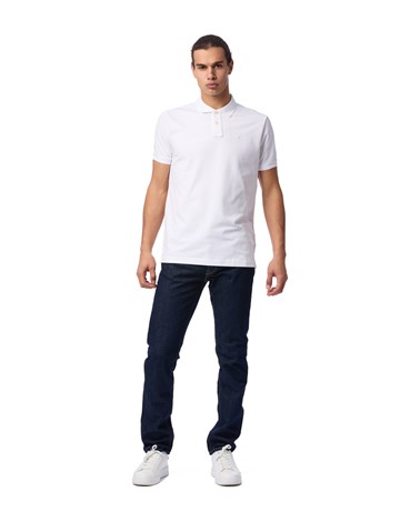 Replay bijela polo majica s mini logotipom