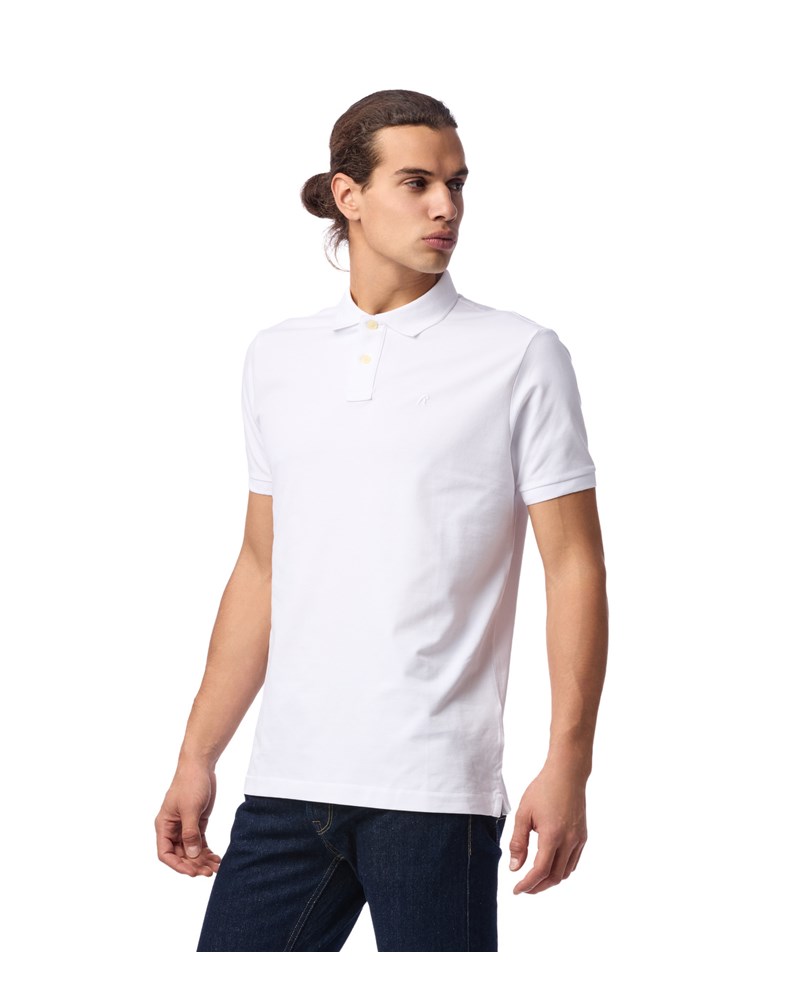 Replay BIJELA POLO MAJICA S MINI LOGOTIPOM - 3