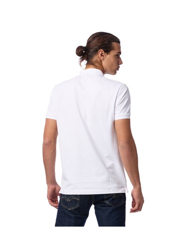 Replay BIJELA POLO MAJICA S MINI LOGOTIPOM - 4