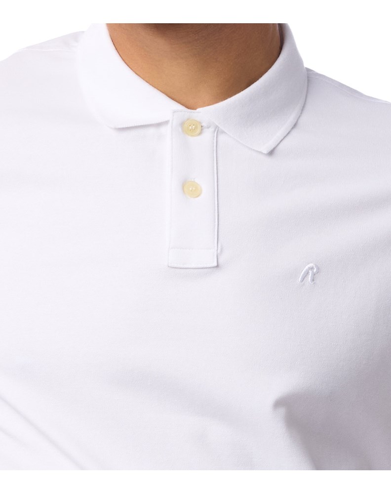 Replay BIJELA POLO MAJICA S MINI LOGOTIPOM - 5