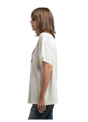 Replay BIJELA BOY-FIT MAJICA S PRINTOM - 5