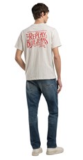 BIJELA DRES MAJICA S AUTHENTIC PRINTOM - 4
