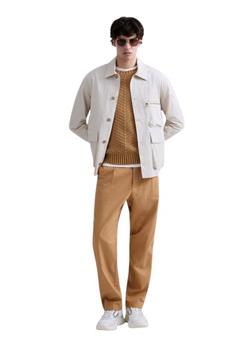 Replay BIJELA JAKNA REGULARNOG KROJA S DŽEPOVIMA - 1