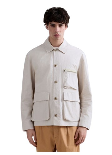 Replay BIJELA JAKNA REGULARNOG KROJA S DŽEPOVIMA - 2