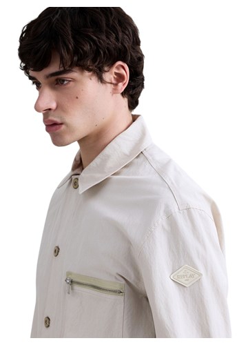 Replay BIJELA JAKNA REGULARNOG KROJA S DŽEPOVIMA - 5