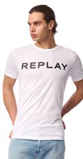 BIJELA MAJICA KRATKIH RUKAVA S CLASSIC REPLAY PRINTOM - 3