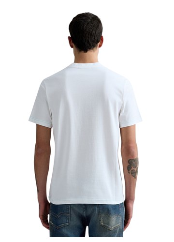 Replay BIJELA MAJICA REGULARNOG KROJA S PRINTOM SLADOLEDA - 3