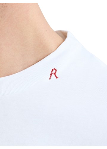 Replay BIJELA MAJICA REGULARNOG KROJA S PRINTOM SLADOLEDA - 6