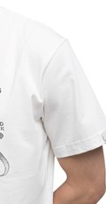 BIJELA MAJICA S AUTHENTIC PRINTOM - 6