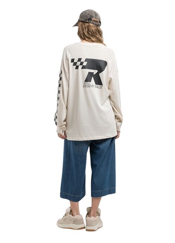 Replay BIJELA MAJICA S MOTO PRINTOM - 3