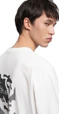 BIJELA MAJICA S OKRUGLIM IZREZOM I REPLAY X MARTIN GARRIX LOGOM I GRAFIKAMA - 6
