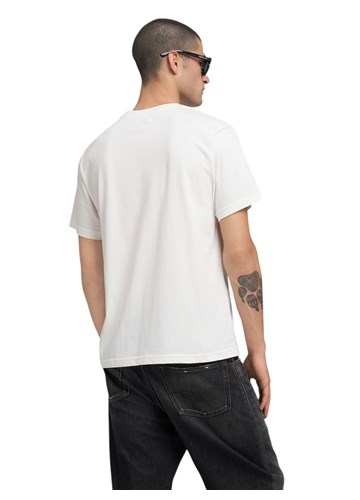 Replay BIJELA MAJICA S PRINTOM REPLAY 981 NA PRSIMA - 3