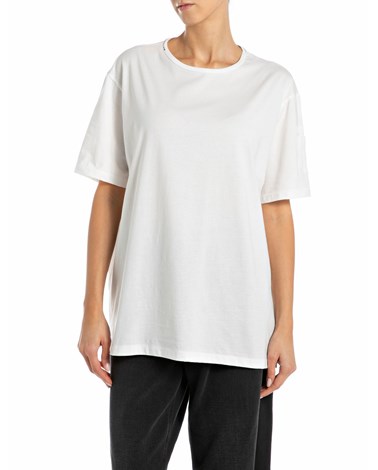 Replay bijela oversize pamučna majica