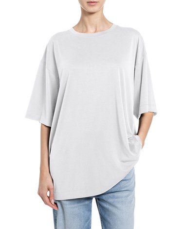 Replay bijela oversized majica od modala