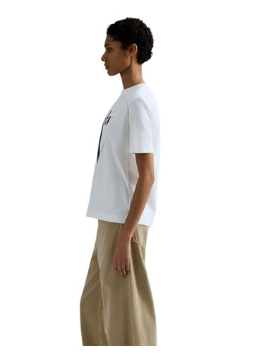 Replay BIJELA PAMUČNA MAJICA S MAXI PRINTOM - 4