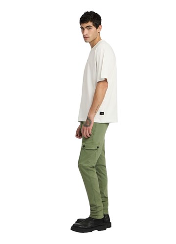 Replay BIJELA PAMUČNA MAJICA S MINI REPLAY NATPISOM - 4