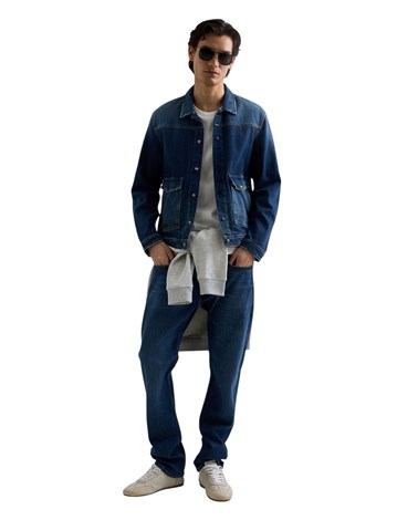 Replay bijela pamučna majica s printom koktela