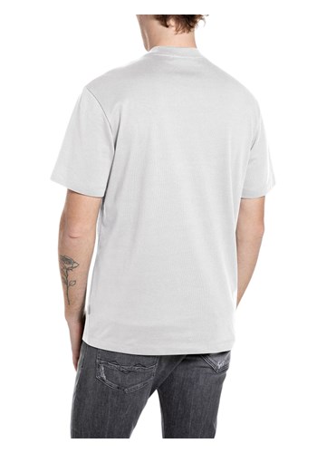 Replay BIJELA PAMUČNA MAJICA S VEZOM U GOTIČKOM STILU - 2